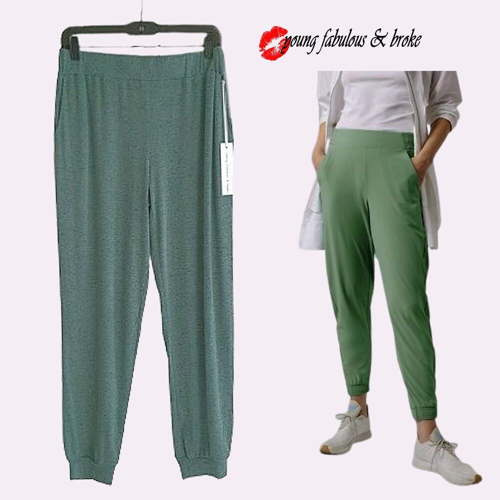 YOUNG FABULOUS & BROKE NEW Cozy Moon Speckled Stretch Jogger M